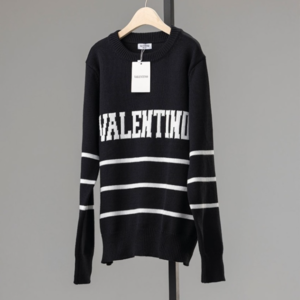 발렌티노 VALENTINO EMCROIDERED 크루넥 스웨터
