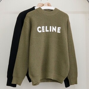 (반품가능) 셀린느  CELINE 오버사이즈 니트 스웨터 2color