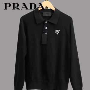 (반품가능) 프라다 PRADA  울 폴로 스웨터